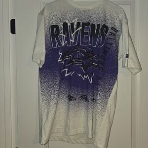 NFL altimore Ravens Graphic Tee - Purple & White